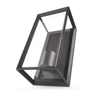 LED garden wall lamp MALVA, 13 × 12 × 25 cm, 1 × E27, 15 W