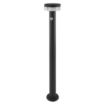 LED záhradné solárne svietidlo so súmrakovým senzorom, TERION, 12,5 × 12,5 × 80 cm