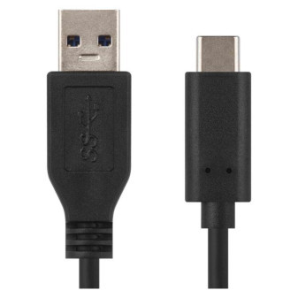 Dátový kábel USB-A 3.0 / USB-C 3.1 Quick Charge, 1 m, čierny