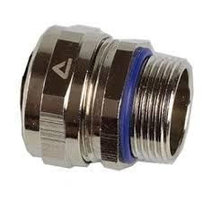 PG connector straight, male thread, nickel plated. brass , for Multitite FCD/FCE
