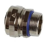 PG connector straight, male thread, nickel plated. brass , for Multitite FCD/FCE
