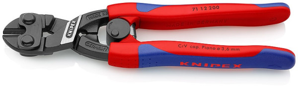 7112200 Pákové nožnice KNIPEX na Fe drôty do priemeru 4-6 mm, pevné rukoväte, vrátane pružiny (PN36/1)