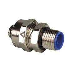 PG connector straight, small design, male thread, nickel plated. brass for Multiflex type SLI-CAP