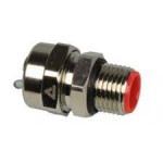 ISO connector straight, small design, male thread, nickel plated. brass for Multiflex type SLI-CAP
