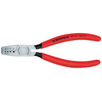 9761145A KNIPEX crimping pliers for hollows, cross section 0,25-2,5mm2, economy