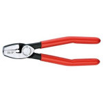 9781180 KNIPEX crimping pliers for cavities, cross-section 0,5-6mm2, handles coated with PVC