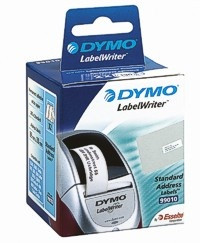 99010 DYMO Adressetiketten Papier 89x28mm, weiß (Packung 2x130Stk. Etiketten)