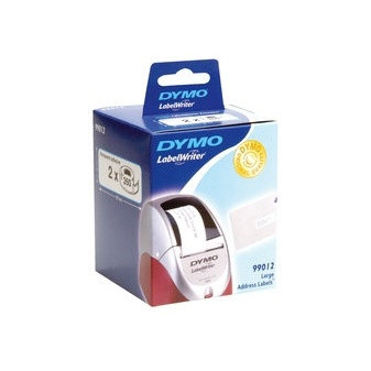 99012 Etykiety adresowe DYMO papierowe 89x36mm, białe (opakowanie 2x260szt etykiet)