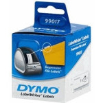 99017 DYMO Hängeetiketten 50x12mm, weiß (Packung mit 220 Etiketten)