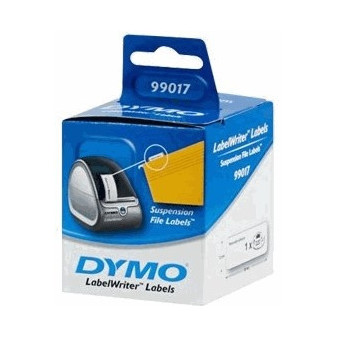 99017 Etykiety wiszące DYMO 50x12mm, białe (opakowanie 220 etykiet)