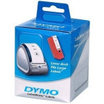 99018 DYMO Papierbindeetiketten 38x190mm, weiß (Packung mit 110 Etiketten)