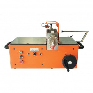 03200 ALFRA hydraulic station for bending and punching of Al and Cu 120x12mm strapping