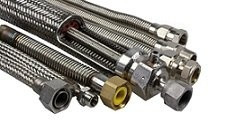 Nickel-plated brass straight connector for SEALTITE (3/8'), IP67 (M16x1.5)