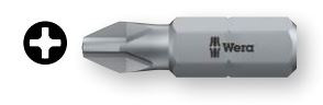 WERA bit for Phillips screws PH 0 - tough