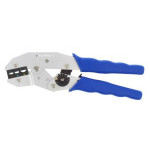 Crimping pliers for insulating end caps for cross-sections 0,5-6mm2, light aluminium profi, length 230mm/300g