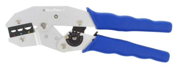 Crimping pliers for insulating end caps for cross-sections 0,5-6mm2, light aluminium profi, length 230mm/300g