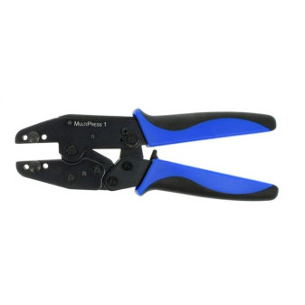 Ručné lisovacie kliešte bez čeľustí, hmotnosť 549 g, dĺžka 224 mm,