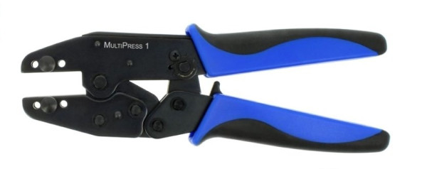 Hand crimping pliers without jaws, weight 549g, length 224mm,