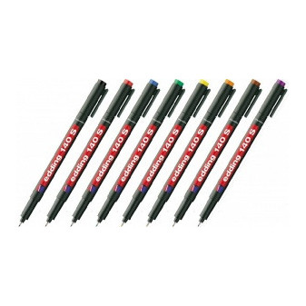Długopis permanentny EDDING 140 S z okrągłym wkładem 0,3 mm/kolor czarny