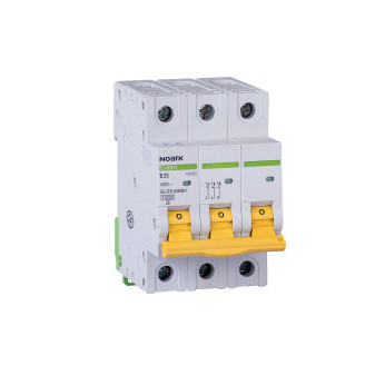 Installation circuit breaker 10 kA, characteristic B, 10 A, 3-pole