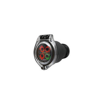 CHEKVOLT KIT W/ BEZEL CAP, BEZEL MOUNT HORIZONTAL LABEL