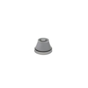 Rubber grommet for cable routing, diameter 15-20 mm, size M32, EPDM - grey