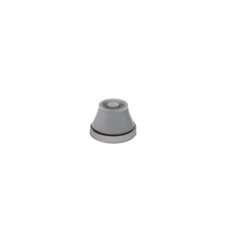 Rubber grommet for cable routing, diameter 8-12 mm, size M20, EPDM - grey