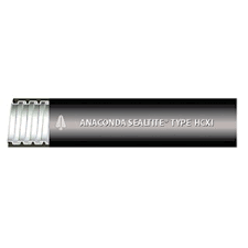 SEALTITE HCXI, Edelstahlschutz. Stahl mit TPE-Mantel, schwarz, 21/26,4mm, 10m Packung