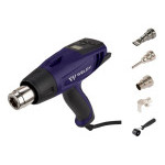 Weldy heat gun suitable for shrink wrapping temperature 80°C to 650°C.