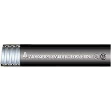 SEALTITE HTDL, pozinkovaná ochrana. oceľ s PVC plášťom, čierna, 12,6/17,8 mm, balenie po 10 m