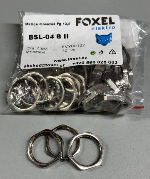 Brass nut Pg 13,5