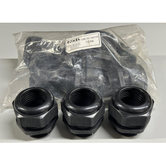 Stecker M50x1,5 schwarz