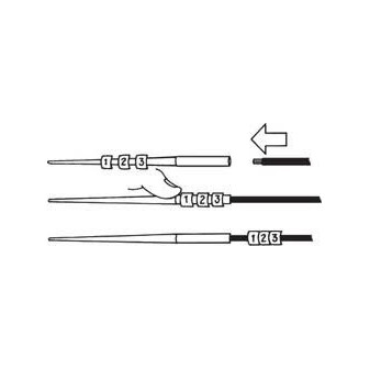 Needle - stainless steel assembly tool for threading PA 1 sleeves