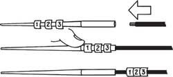 Needle - stainless steel assembly tool for threading PA 1 sleeves