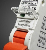 Jistič s odpínáním N vodiče, profi do 63A, vyp. 6kA, počet pólů 1, charakteristika B, proud 10A