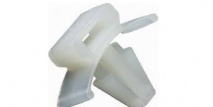 Cable clamp for 4.8mm diameter hole for tapes max. 4.0mm wide, 100pcs in pack