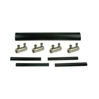 Universal cable set Al Cu 4x35 - 4x185mm2 with screw connectors with tear screws