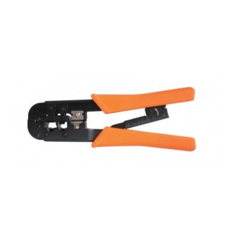 Crimping pliers for calf. and PC connectors 10-pole 10P10C