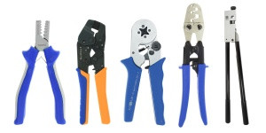 975304 Szczypce zaciskowe KNIPEX do 0,08-10mm2, kwadratowe, profi (LDU) (LDU 0,5-