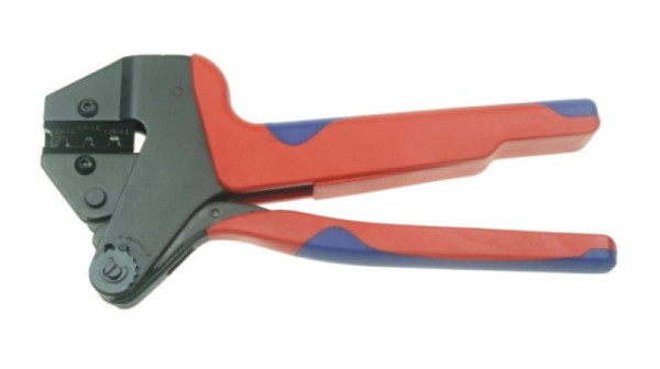 Crimping pliers for connectors without insulation with side connection type A, cross section 0,5-1,0mm2 profi