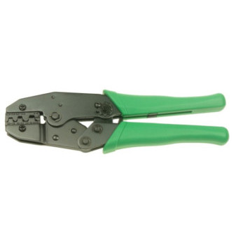 Szczypce do zaciskania złączy bez izolacji 0,5-6 mm2/6,3 mm, ekonomiczne