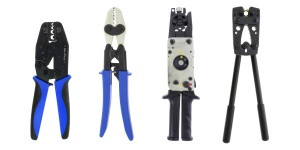 Crimping pliers for non-insulated lugs for cross-sections 10-25mm2, profi