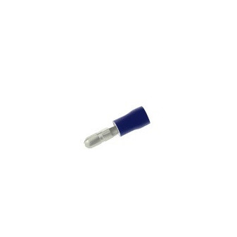PVC (GF-BM5), poloizolovaný okrúhly kolík, prierez 4-6mm2/priemer 5mm, 100ks v balení