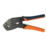 Hand crimping pliers for 0,14 to 6mm2, length 190mm, weight 300g, profi