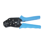 Crimping pliers for 0,25-6mm2 cross-sections, curved