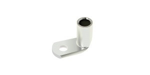 90° gebogenes verzinntes Cu-Legierungsnetz, Querschnitt 16mm2/M5 /50 Stück in Packung