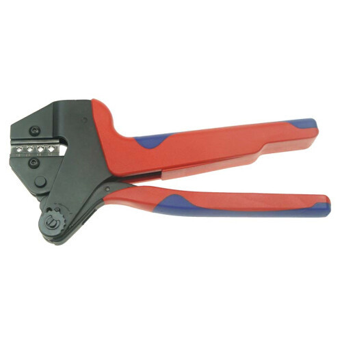 Tyco Solarlok solar connector crimping pliers with locator for 1.5-6mm2 cross-sections