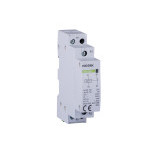 Installation relay, 20 A, 230V control, 1 NC contact