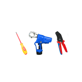 950221 Nożyce do tworzyw sztucznych i kabli KNIPEX o szerokości do 110 mm ze wspornikiem