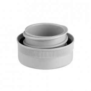 Non-conductive polyethylene end cap for flexible pipes, NW 36